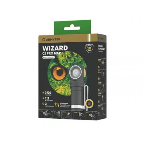 Мультифонарь Armytek Wizard C2 Pro Max Magnet USB (теплый свет) в Ижевске