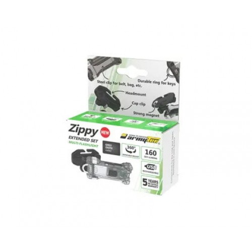 Наключный фонарь Armytek Zippy Extended Set (Grey Onyx) в Ижевске