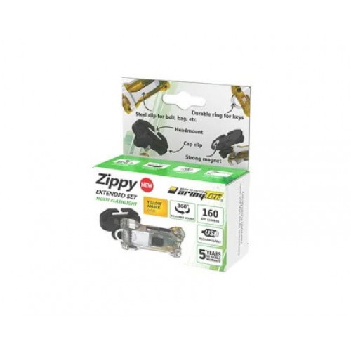 Наключный фонарь Armytek Zippy Extended Set (Yellow Amber) в Ижевске